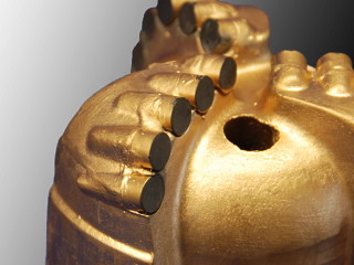 PCD Bohrkrone Typ SO Detailaufnahme PCD Bohrkrone Typ SO Detailaufnahme